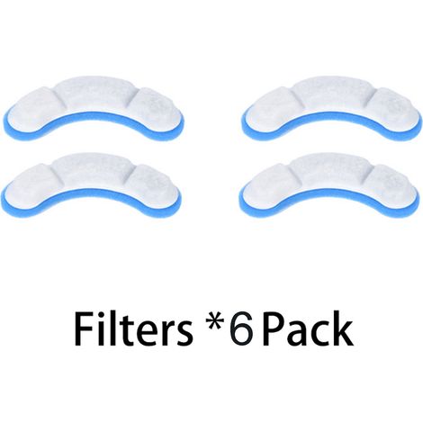 Cocosity 6 pièces coton éponge filtre pour fontaine à eau automatique pour animal (1/4)