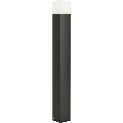 Paletto luce esterno 100 cm E27 nero IP44 SU-MA Cube (1/4)