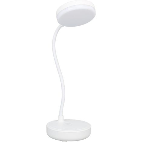 Lampe de bureau portable LED à 3 modes de couleur, intensité variable, alimentation USB, idéale pour la lecture et les études. Parfaite pour lire ou étudier. (1/5)