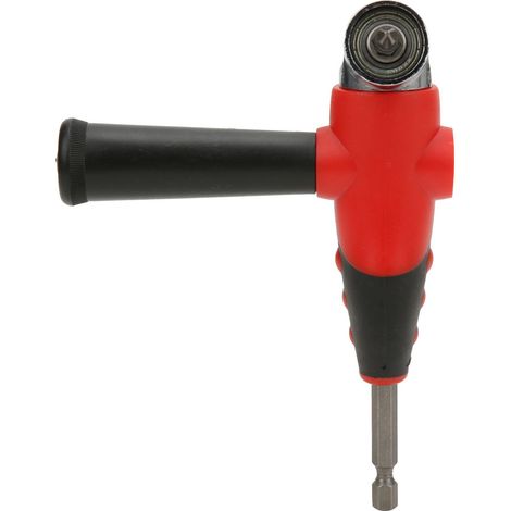 Tournevis hexagonal 1/4 pouce avec angle de 105 degrés, tournevis électrique avec poignée, tournevis électrique avant et arrière avec cintreuse d'angle. (1/5)