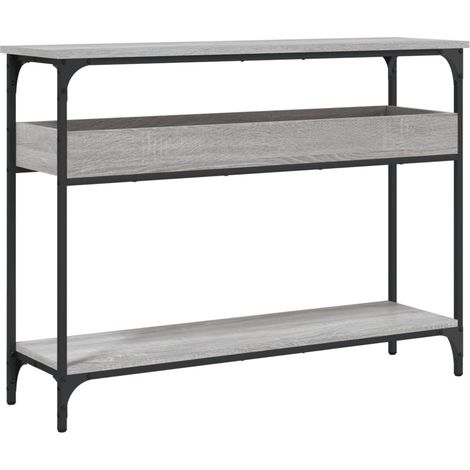 Maison Exclusive - Tavolo Consolle Ripiano Grigio Sonoma 100x29x75cm Multistrato
