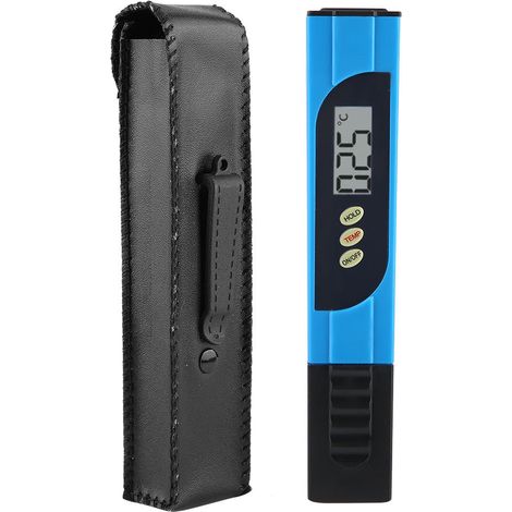 Testeur TDS numérique 2-en-1 pour eau potable, mesure température et solides dissous totaux, fonction maintien, arrêt auto, boîtier ABS compact (1/5)