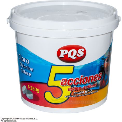 Chlor 5 Aktionen T-250 g. PQS