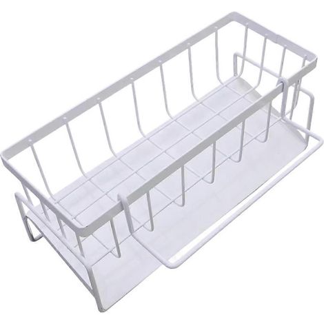 Étagère de rangement pour évier de cuisine, étagère de cuisine, égouttoir à vaisselle, étagère de rangement pour éponges et détergents C (1/5)