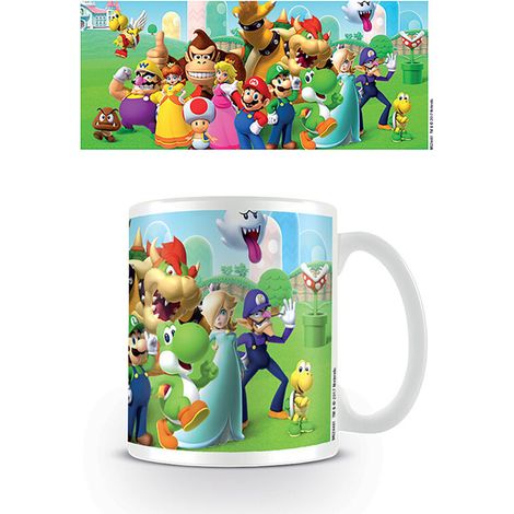 Taza Mushroom Kingdom Super Mario 325ml