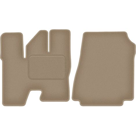 Tapis de sol en velours beige pour camion BYD ETP3 (2023-)