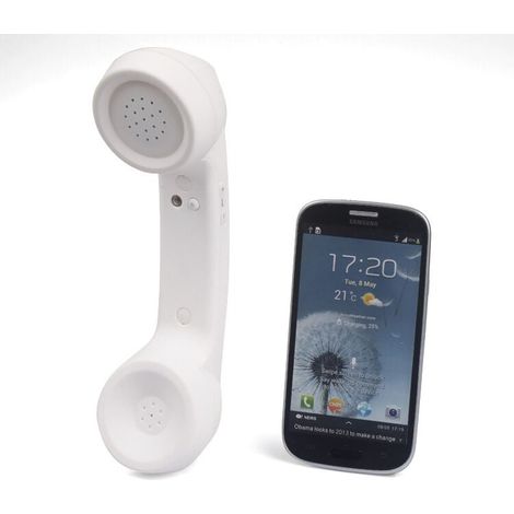 Auricular con protección contra la radiación para teléfono inalámbrico retro, receptor para teléfonos móviles. (1/3)