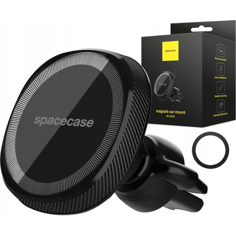 Supporto per auto Spacecase SC04 Air Vent Magsafe nero (1/5)
