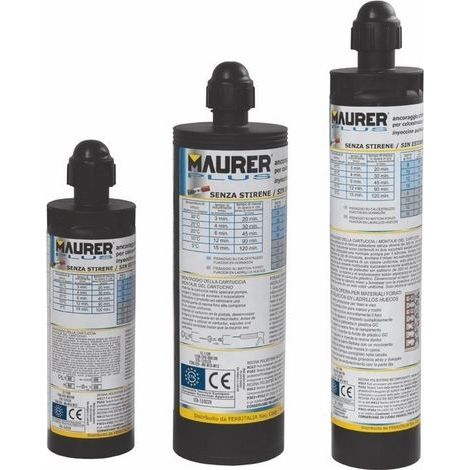 Ancorante Chimico Poliestere Tca-165P-Ce Maurer Plus 165Ml (1/2)