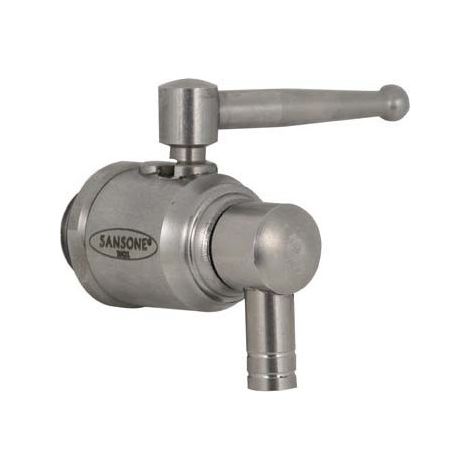 Grifo antirrobo para barriles de aceite en acero Sansone