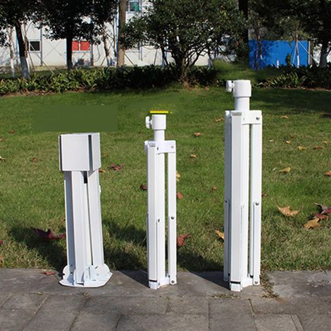 Soporte para sombrilla / Soporte portátil y plegable de hojalata para sombrillas de jardín, patio y piscina – 40 cm (1/5)