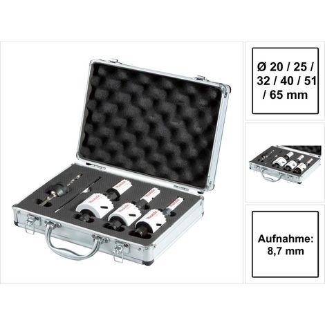 Makita EZYCHANGE BiM Lochsägen Elektriker-Set II Ø 20x65 mm (1/5)