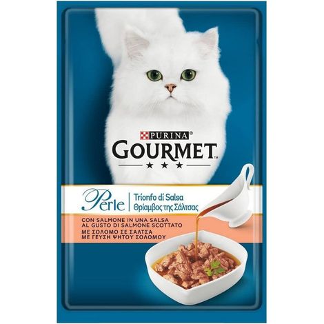 Gourmet Perle Trionfo di Salsa busta 85gr Salmone