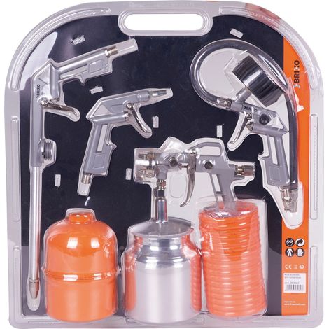 Kit accessori aria compressa Brixo pz. 5