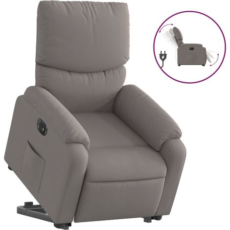 Maison Exclusive - Relaxsessel mit Aufstehhilfe Elektrisch Taupe