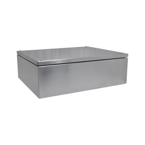 Boîtier RS PRO en Acier inoxydable 304 Acier dim. ext. 500 x 400 x 161mm, IK10, IP66 ( Prix pour 1 )