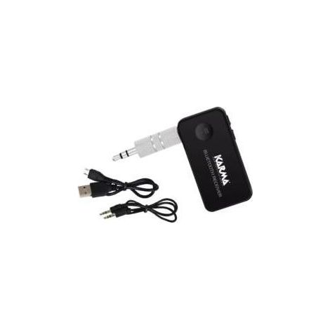 Receptor de 3.5mm con jack bluetooth y baterÍas negras blt-r1b