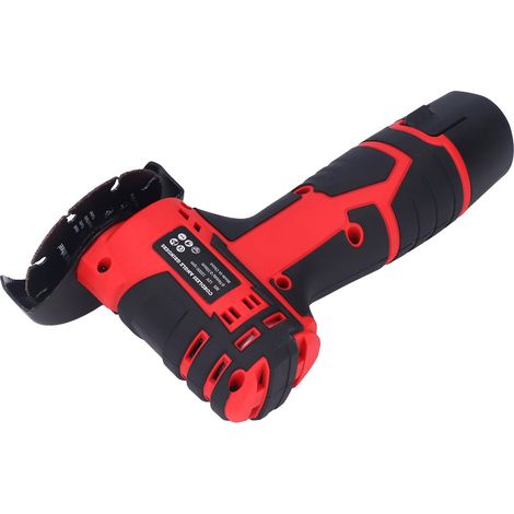 Meuleuse d'angle compacte 12 000 tr/min, machine de polissage, outil de meulage d'angle 12 V avec adaptateur UE 100-240 V (1/5)