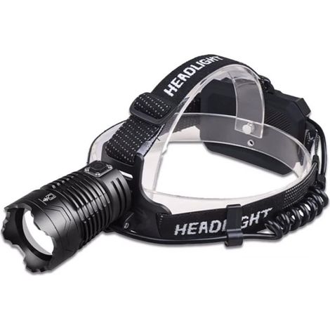 Rechargeable Headlamp, Super Power XHP360 LED Headlamp 8000 Lumens Super Bright LED Headlamp Head Torch, Brightest Light Suitable for Fishing, Exploring