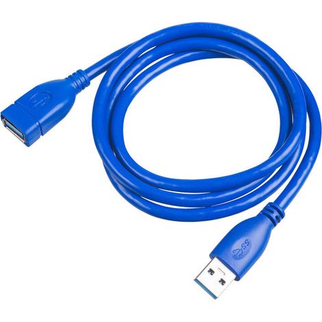 Cable de extensión USB A 3.0 Akyga AK-USB-28, versión 3.0, sincronización de datos, macho-hembra, 1 m (1/3)