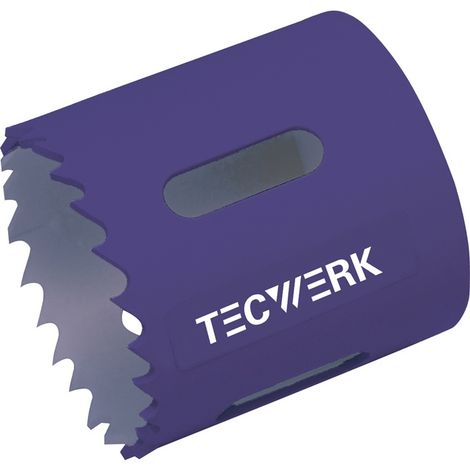 TECWERK Lochsäge Sägen-Ø 64 mm Schnitttiefe 38 mmHSS-Co8 ohne Zubehör