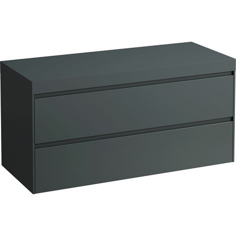 LAUFEN LANI Plan de lavabo gris signalisation incl. meuble (1/3)