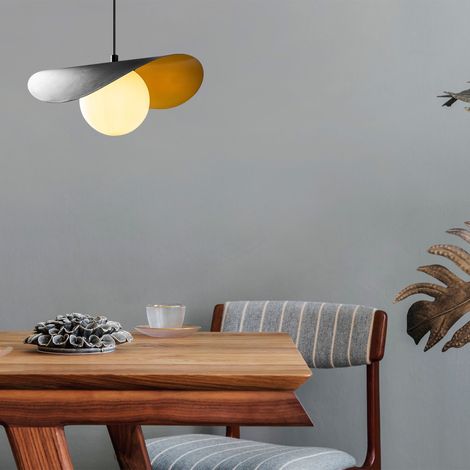 Suspension lustre - D BY M.RED - Black White - Noir et blanc - Design décoratif - Style moderne (1/5)