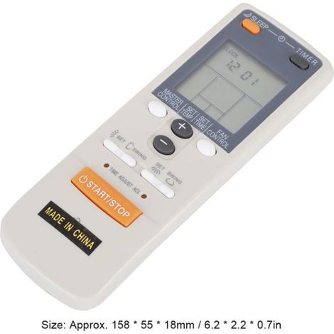 Télécommande Universelle Climatiseur Fujitsu AR-JW1 AR-JW2, Fonctions Intelligentes, Simple et Rapide (1/5)