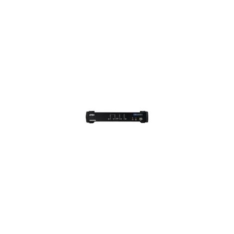 Aten CS1784A interruptor KVM Negro