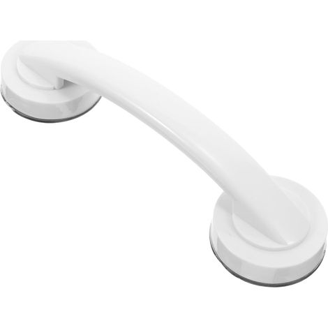 Barre d'appui de douche, plastique, blanc, antidérapante (1/5)