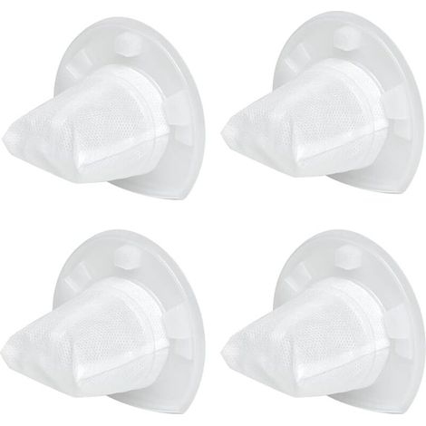 Ensemble de 4 filtres de rechange pour aspirateurs sans fil Black & Decker Power Tools VF110 Dustbuster, compatibles avec les modèles CHV1410L, CHV9610, CHV1210, CHV1410, CHV1410B, CHV1510 et BDH2000L (1/2)