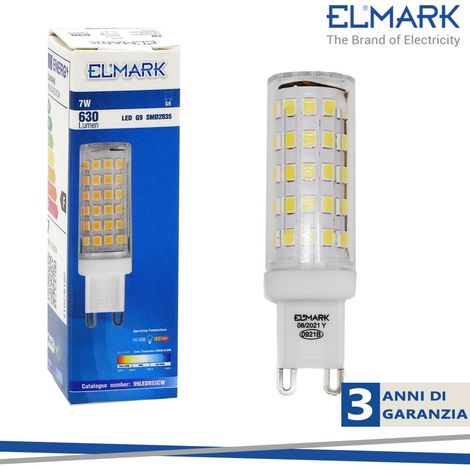 LED LAMP LEDG9 7W G9 230V 6400K                                                                          - Luce FREDDA