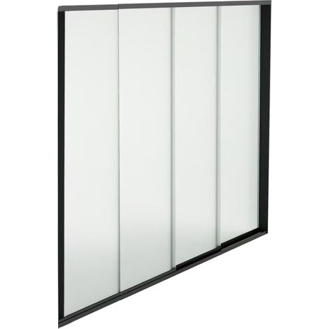 TISAMON - laterale in vetro per pergola bioblimatica 4 m