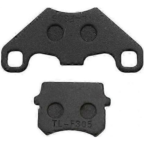 2 plaquettes de frein à disque pour quad 50cc, 70cc, 90cc, 110cc, 125cc, 150cc, 200cc et 250cc. (1/5)