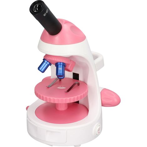 Monokulares optisches Verbundmikroskop für Biologie, Vergrößerung 40x bis 640x, für Kinder und Schullabore. (1/5)