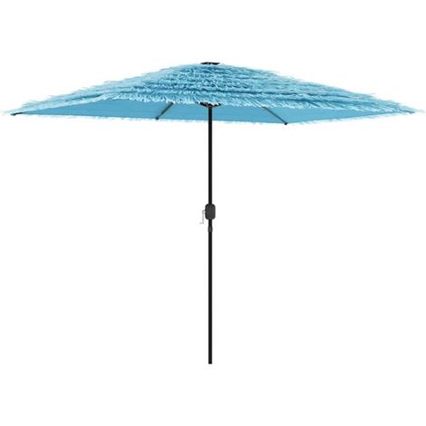 Maison Exclusive - Ombrellone Giardino con Palo in Acciaio Blu 300x200x250 cm (1/5)
