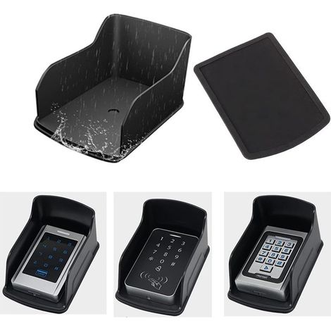 Couvercle étanche pour Bouton,1 pcs Contrôleur de Protection Contre la Pluie,Couverture de Sonnette de Sonnette,Couvercle de Sonnette (1/5)