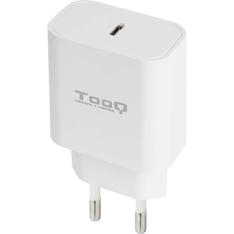 Cargador Red Usb-c Pd3.0 20w Blanco Tooq Tqwc-pdusbc20w (1/2)