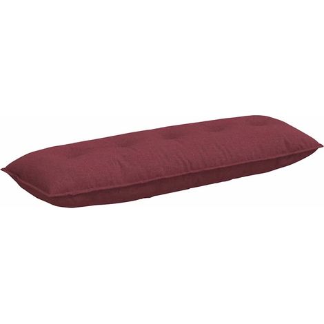Coussin de Dos Bordeaux 140 x 19 x 50 cm tissu CFW36518 (1/5)