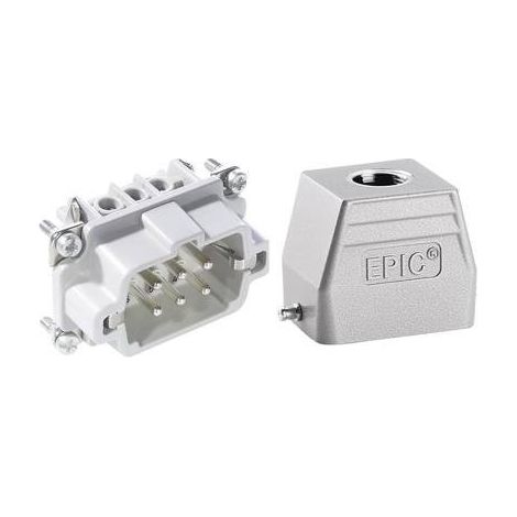 LAPP Kit connettori EPIC®KIT H-BE 6 75009635 6 + PE A vite 1 KIT (1/2)