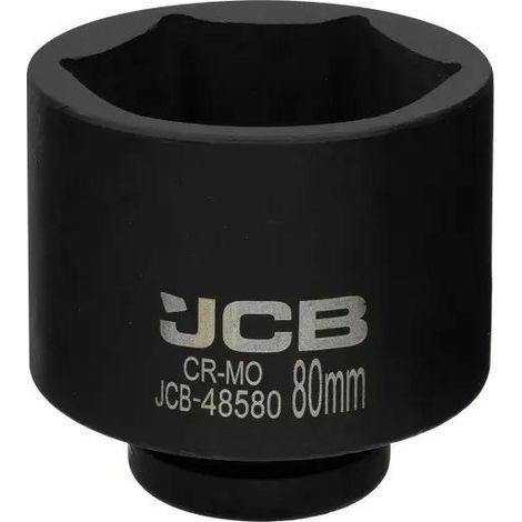 Clé à douille JCB impact socket adapter acier 80 mm