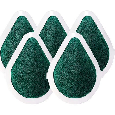Filtres de remplacement pour respirateur électrique, couches de protection au charbon actif