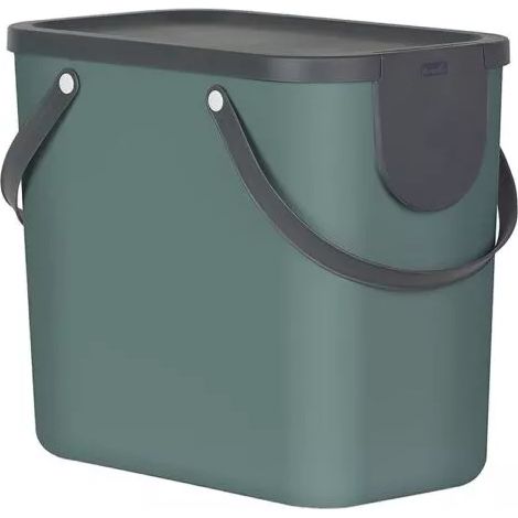 pattumiera "albula" verde 25 litri