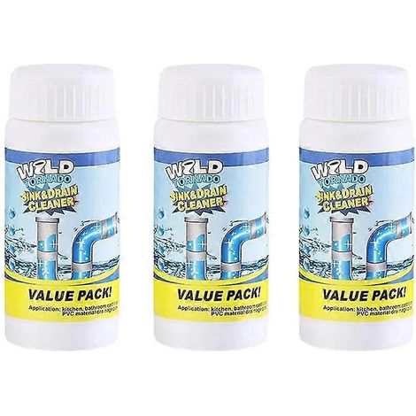 Nettoyant pour éviers et canalisations 1-3X, Nettoyant pour éviers et canalisations Wild Tornado (1/4)