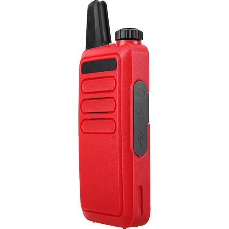 Mini talkie-walkie radio HD bidirectionnel ultra-mince et anti-interférences, compatible avec Baofeng (modèle E). (1/5)