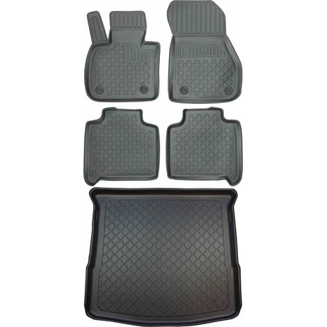 BMW Serie 2 F46 Gran Tourer Monovolumen desde marzo de 2015 - Juego de alfombrillas para coche + alfombrilla para maletero (1/5)