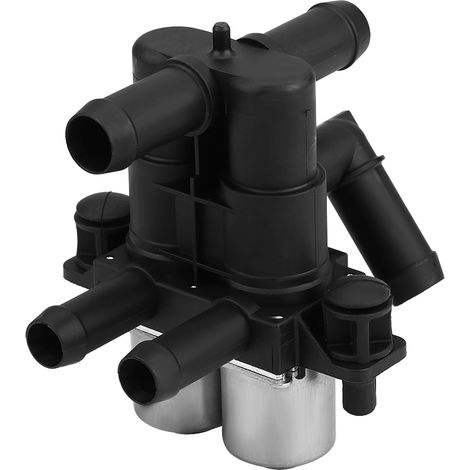 GARRYFIZH Vanne d'eau, résistance de chauffage XR843549, métal noir pour Jaguar S-Type 2.7D 2004-2007 (1/5)
