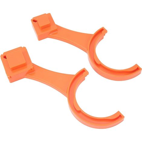 Clé à tuyau d'égout pour camping-car (lot de 2), multi-usage, compatible avec les raccords de tuyau de 3 et 4 pouces. (1/5)