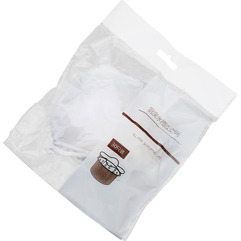Einweg-Abflusssieb aus hochdichtem Polyester, 30 Stück, geruchlos, für die Küchenspüle (1/5)