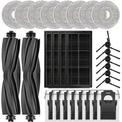 Accessoires et pièces de rechange compatibles avec les modèles Dreame X40 Ultra, L40 Ultra, X40 Master et MOVA P10/P50 Pro Ultra.